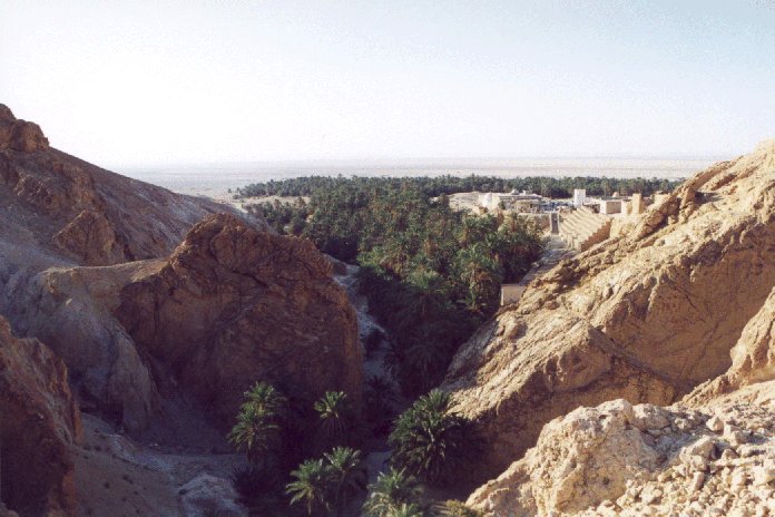 Horn Gate from the hills